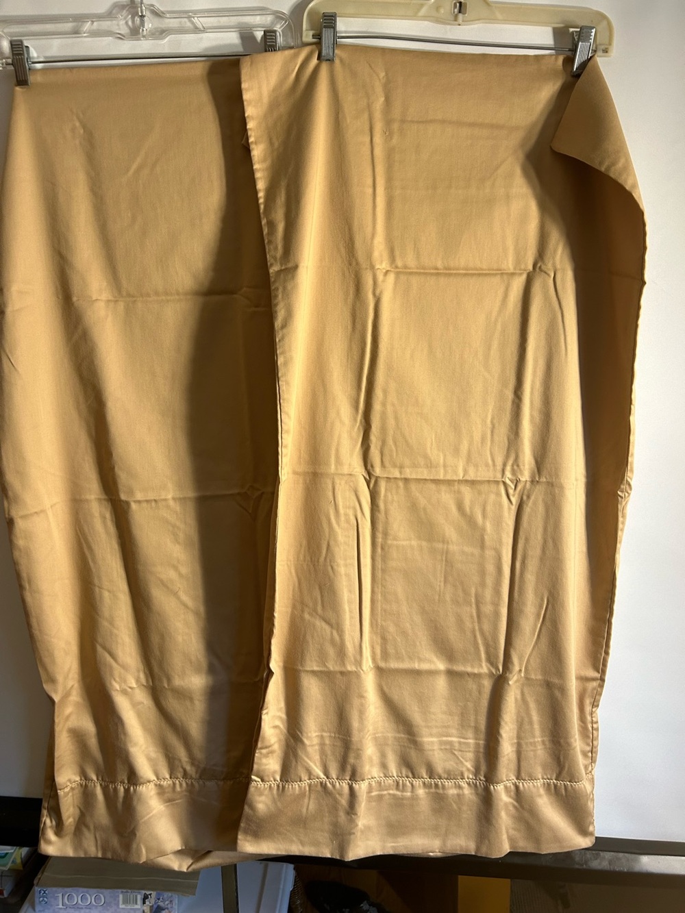 Christy Pillowcase Pair in Warm Camel